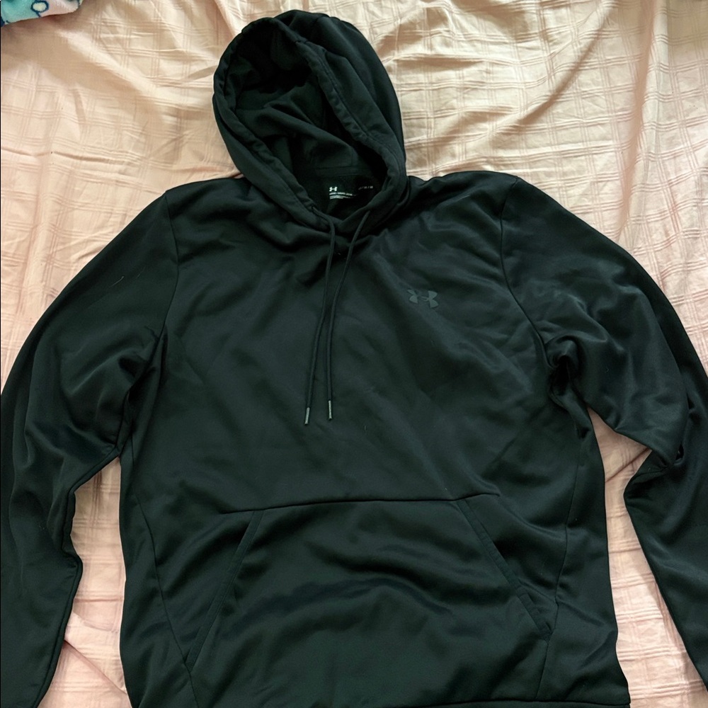 Under Armour Black Fleece-Lined hoodie